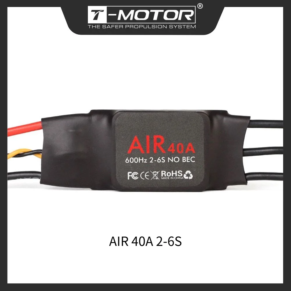 T-MOTOR UAV Drone ESC AIR 20A 4S / AIR 40A 2-6S Multi-Rotor Electronic speed controller for Multicopter Drone DIY Parts
T-MOTOR UAV Drone ESC AIR 20A 4S / AIR 40A 2-6S Multi-Rotor Electronic speed controller for Multicopter Drone DIY Parts