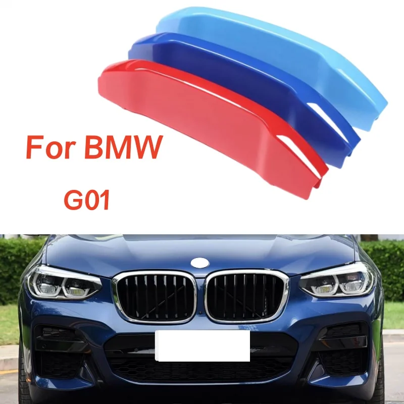 3Pcs ABS Car Racing Front Grille Trim Strips For BMW X3 X4 F25 2011-2017 G01 2018-2021 Motorsport Power M Trim Cover
3Pcs ABS Car Racing Front Grille Trim Strips For BMW X3 X4 F25 2011-2017 G01 2018-2021 Motorsport Power M Trim Cover