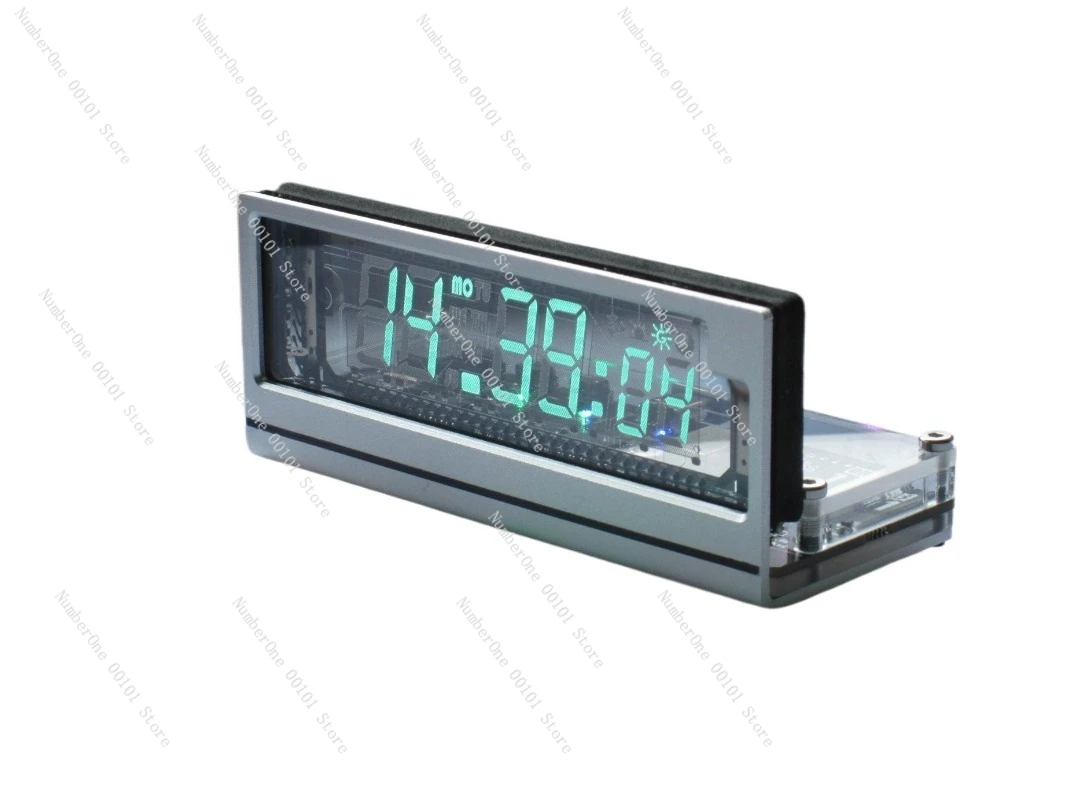 VFD clock, vacuum fluorescent display VFD clock WiFi clock, alarm clock, timing (custom)
VFD clock, vacuum fluorescent display VFD clock WiFi clock, alarm clock, timing (custom)