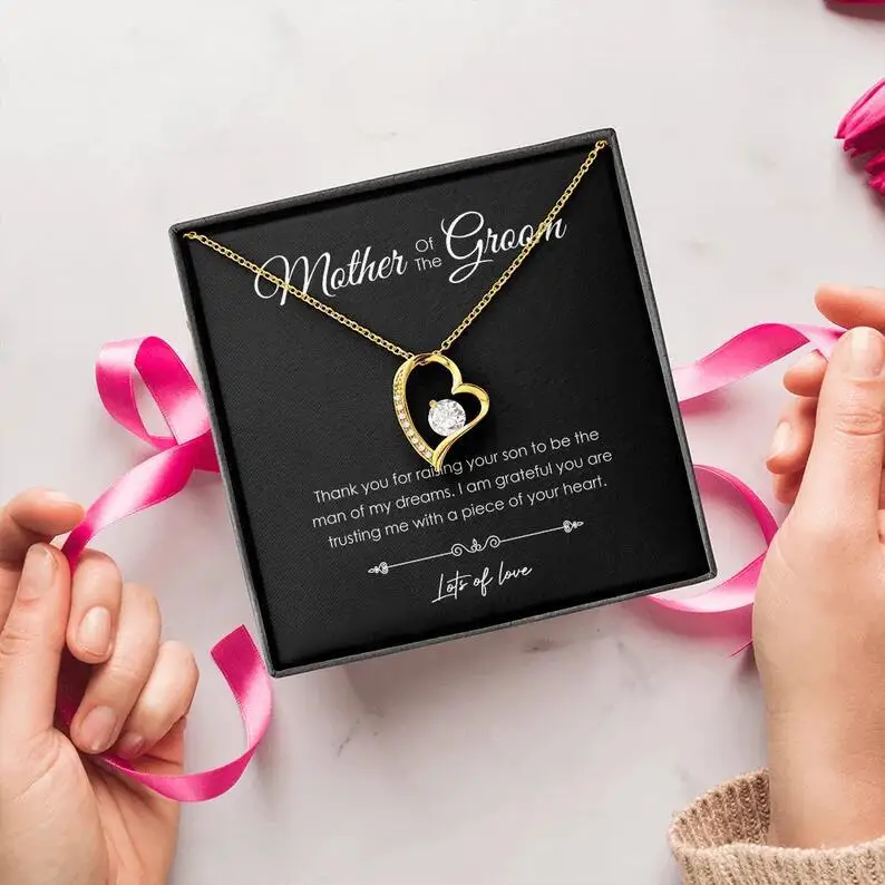 2025 New Design Zircon Necklace Mother's Day Gift Necklace with Box Simple Love Pendant Eternal Heart Necklace for Women
2025 New Design Zircon Necklace Mother's Day Gift Necklace with Box Simple Love Pendant Eternal Heart Necklace for Women