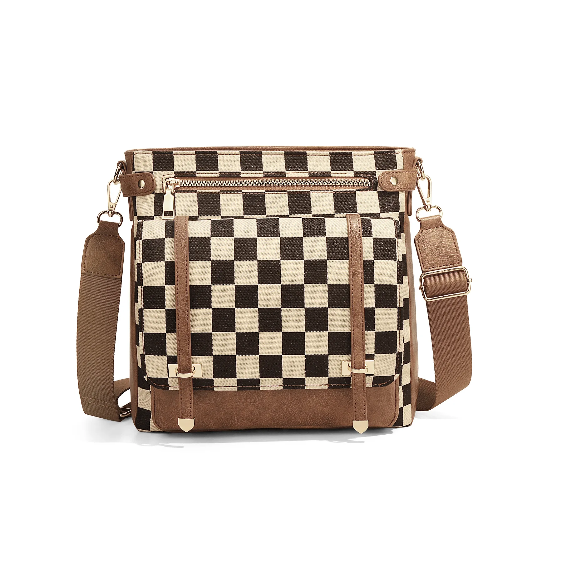 Retro plaid casual simple women's oblique span bag shoulder bag multi-functional messenger bag
Retro plaid casual simple women's oblique span bag shoulder bag multi-functional messenger bag