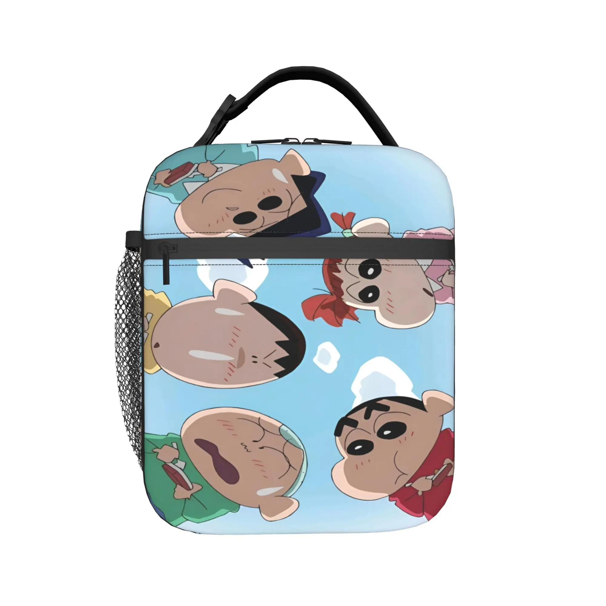 Crayon Shin-chan Thermal Insulated Lunch Bags for School Portable Food Bag Container Men Women Cooler Thermal Lunch Boxes
Crayon Shin-chan Thermal Insulated Lunch Bags for School Portable Food Bag Container Men Women Cooler Thermal Lunch Boxes