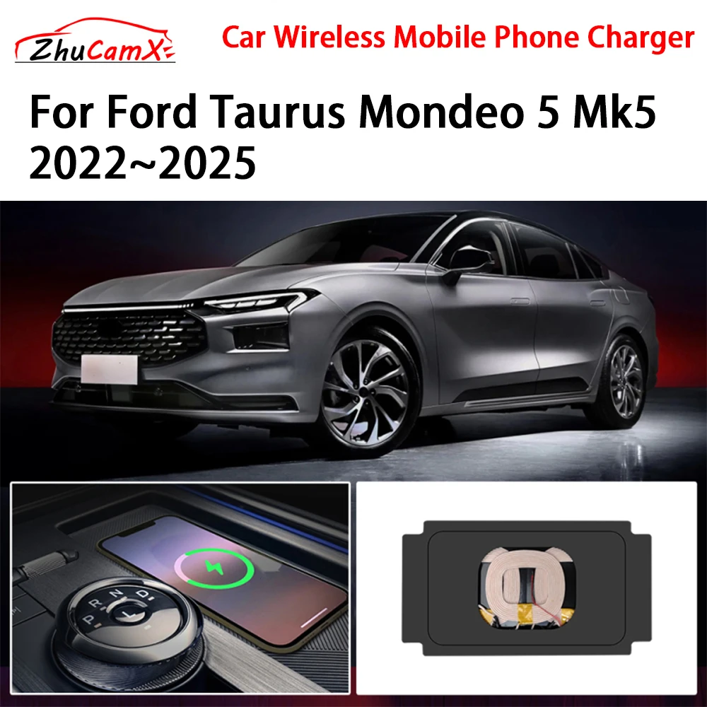 Car Wireless Mobile Phone Charger Center Console Storage QI 18W iPhone fast charge for Ford Taurus Mondeo 5 Mk5 2022–2025
Car Wireless Mobile Phone Charger Center Console Storage QI 18W iPhone fast charge for Ford Taurus Mondeo 5 Mk5 2022–2025
