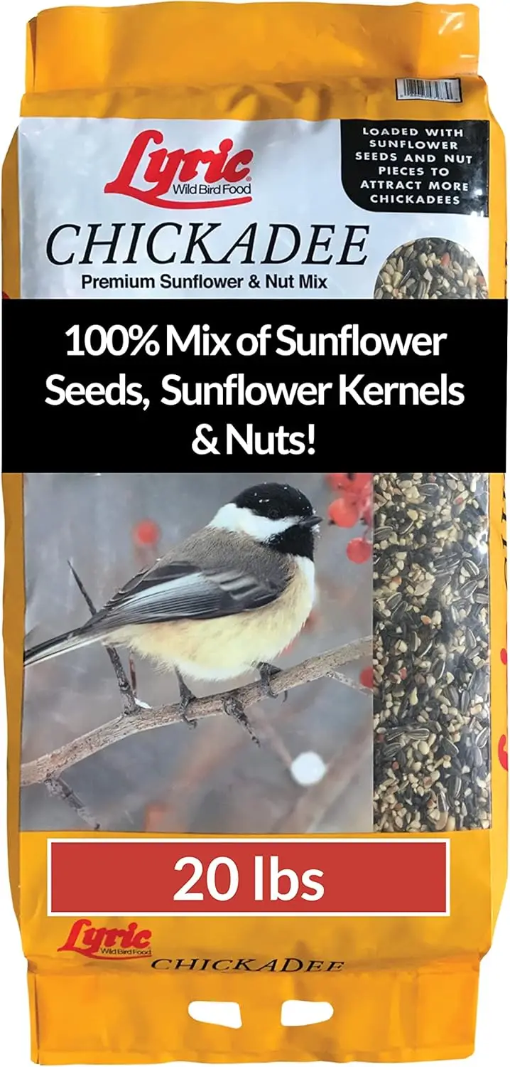 Chickadee Wild Bird Seed - Sunflower & Nut Premium Wild Bird Seed For Outside Feeders For Chickadees, Nuthatches & Titmice
Chickadee Wild Bird Seed - Sunflower & Nut Premium Wild Bird Seed For Outside Feeders For Chickadees, Nuthatches & Titmice