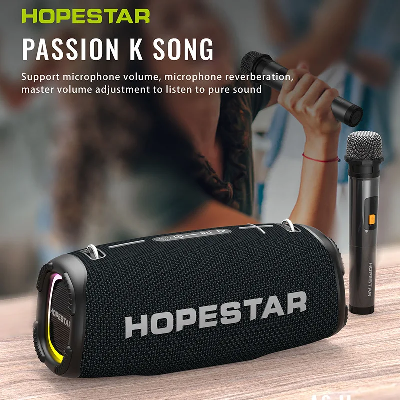Новый A6MAX цветной светильник Bluetooth-динамик 80 Вт высокой мощности Super Bass Cannon Интернет-знаменитости Live беспроводной микрофон
Новый A6MAX цветной светильник Bluetooth-динамик 80 Вт высокой мощности Super Bass Cannon Интернет-знаменитости Live беспроводной микрофон