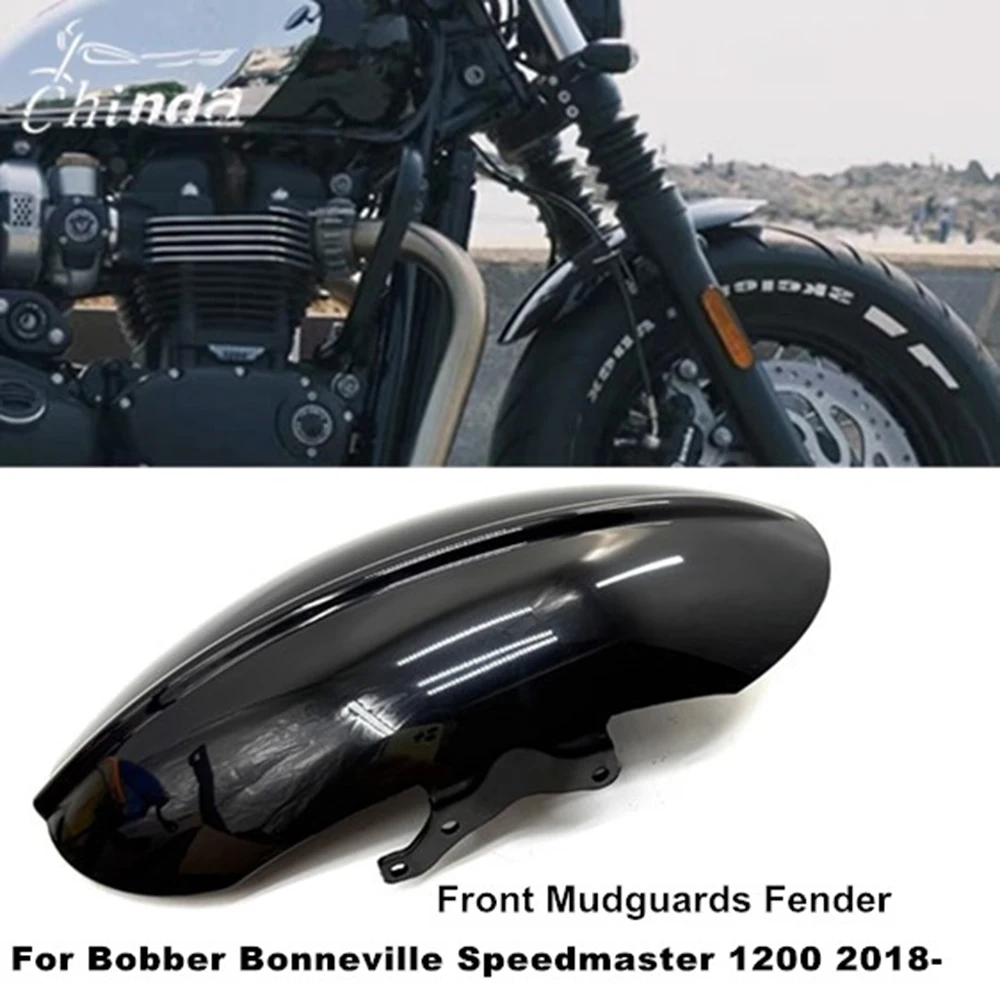 Для Triumph Bobber Bonneville Speedmaster 1200 2018-2025-мотоцикл Cafe Racer короткое переднее крыло 
Для Triumph Bobber Bonneville Speedmaster 1200 2018-2025-мотоцикл Cafe Racer короткое переднее крыло