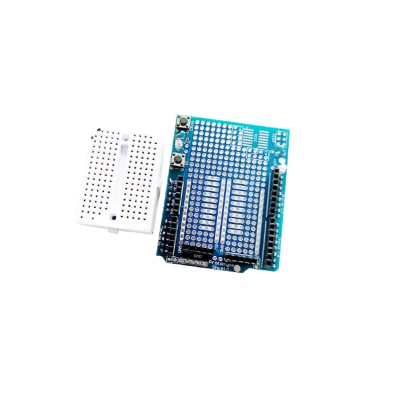 ProtoShield Mini Breadboard Robot Prototype Expansion Board for UNO R3 Learning and Development Module
ProtoShield Mini Breadboard Robot Prototype Expansion Board for UNO R3 Learning and Development Module