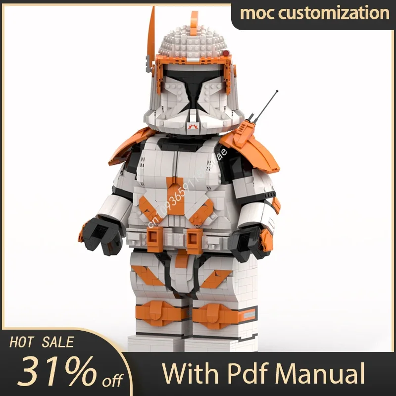 2789 шт. Moc Star Battle Clone Commander Cody Phase 1 Мегафигурка Модель Строительные блоки Кирпичи Diy Творческая сборка Игрушка в подарок
2789 шт. Moc Star Battle Clone Commander Cody Phase 1 Мегафигурка Модель Строительные блоки Кирпичи Diy Творческая сборка Игрушка в подарок