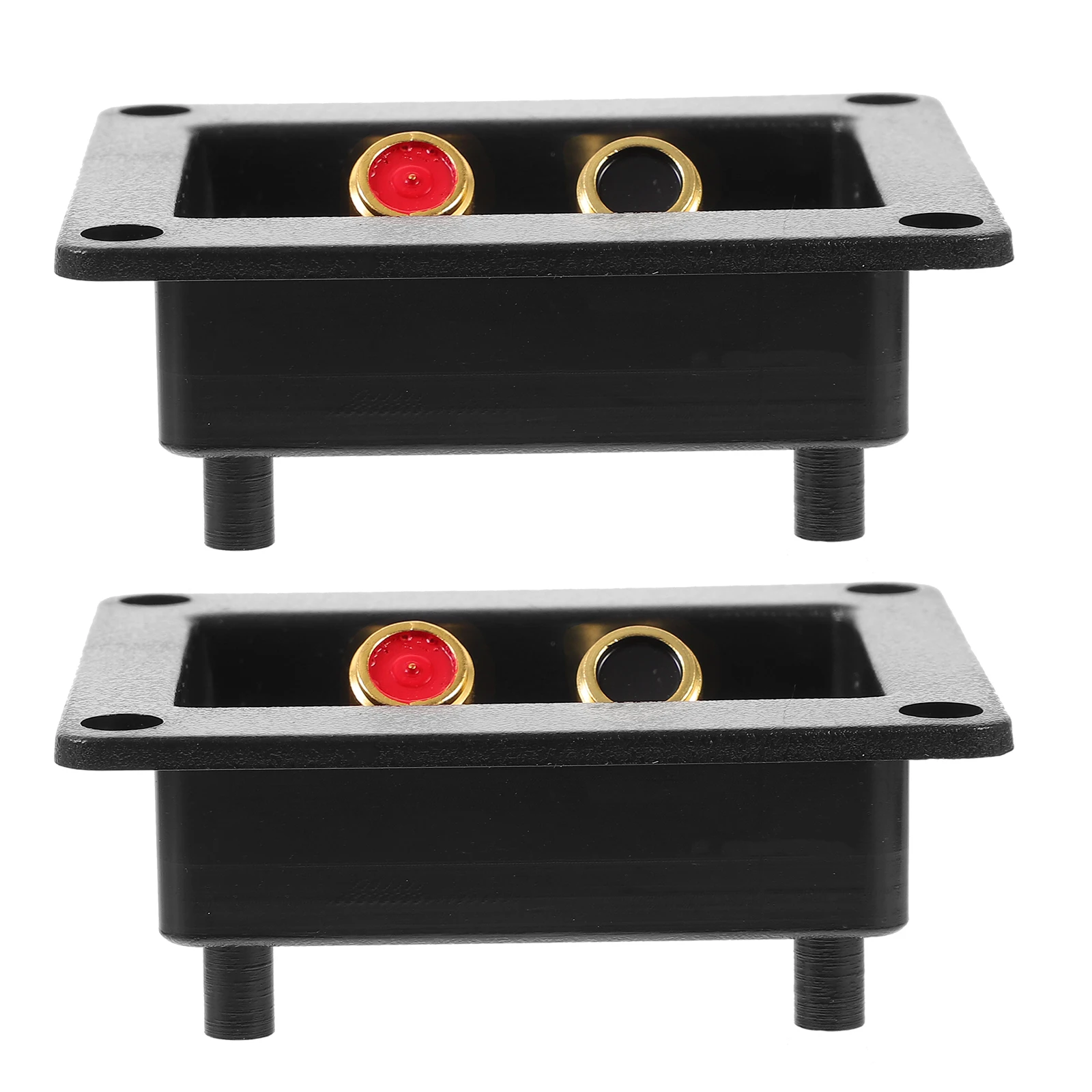 2pcs Speaker Junction Box Binding Post Terminals Subwoofer Plates Connectors ABS Alloy DIY Audio Video Home
2pcs Speaker Junction Box Binding Post Terminals Subwoofer Plates Connectors ABS Alloy DIY Audio Video Home