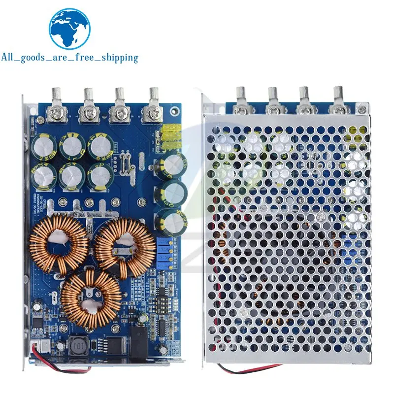 High Power Charging Power Supply 1500W 50A DC-DC 10.5-60V to 15-70V Step Up Boost Converter Voltage Regulator Power Transformer 
High Power Charging Power Supply 1500W 50A DC-DC 10.5-60V to 15-70V Step Up Boost Converter Voltage Regulator Power Transformer