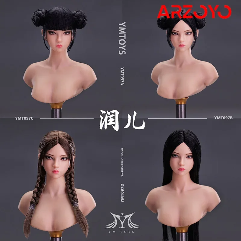 YMTOYS YMT097 1/6 Beauty Girl Head Sculpt Модель подходит для 12 дюймов TBL PH Suntan Female Solidier Фигурка тела куклы
YMTOYS YMT097 1/6 Beauty Girl Head Sculpt Модель подходит для 12 дюймов TBL PH Suntan Female Solidier Фигурка тела куклы