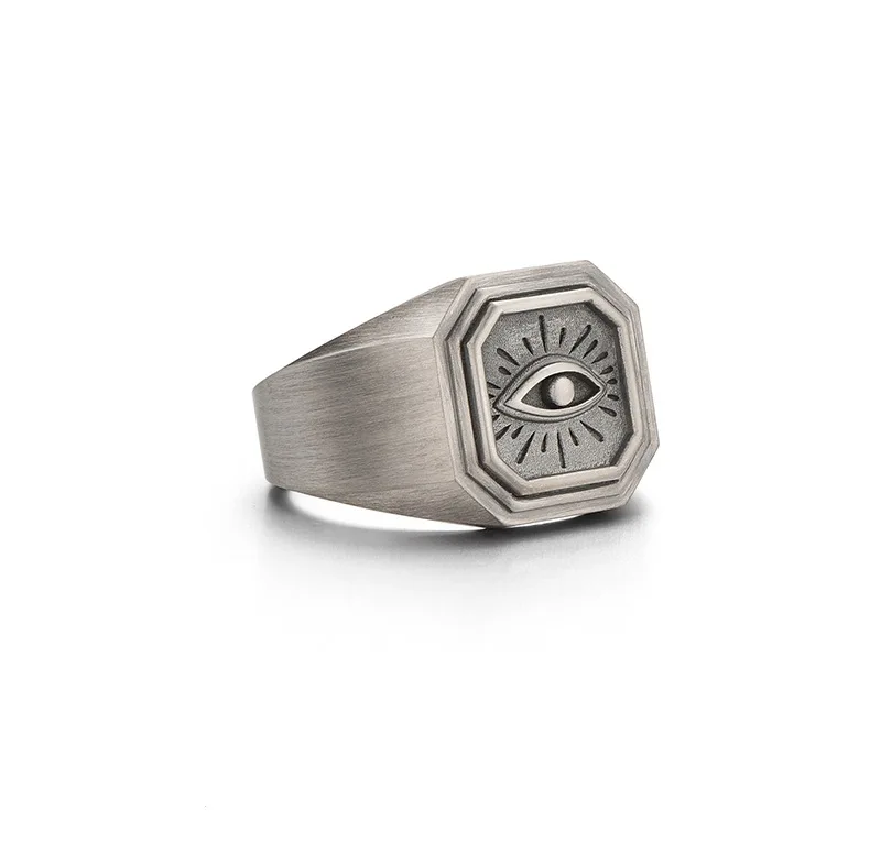 Chiba Europe and America Original Design Devil's Eye Thai Silver Ring Men's Trendy Niche Retro Personalized High Street Ring
Chiba Europe and America Original Design Devil's Eye Thai Silver Ring Men's Trendy Niche Retro Personalized High Street Ring