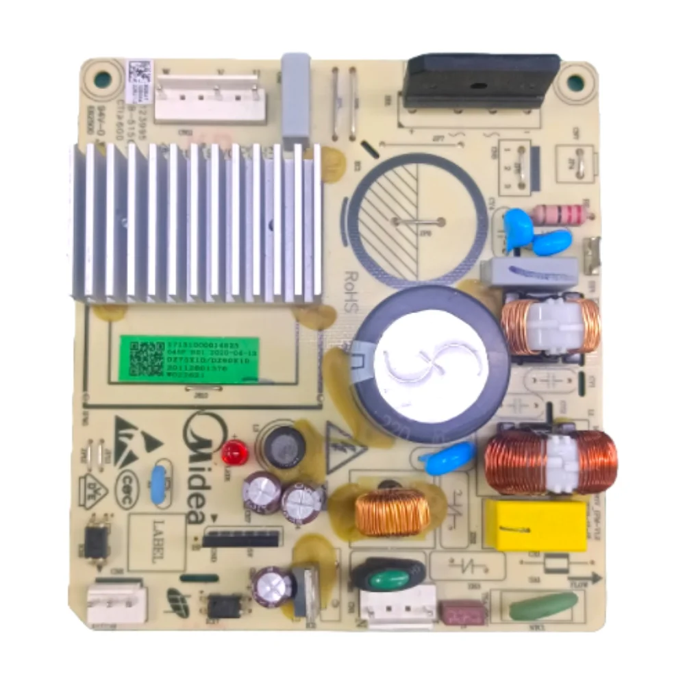 Новая компьютерная плата для холодильника Midea, плата преобразования частоты компрессора 17131000014523, аксессуары для приводной платы
Новая компьютерная плата для холодильника Midea, плата преобразования частоты компрессора 17131000014523, аксессуары для приводной платы