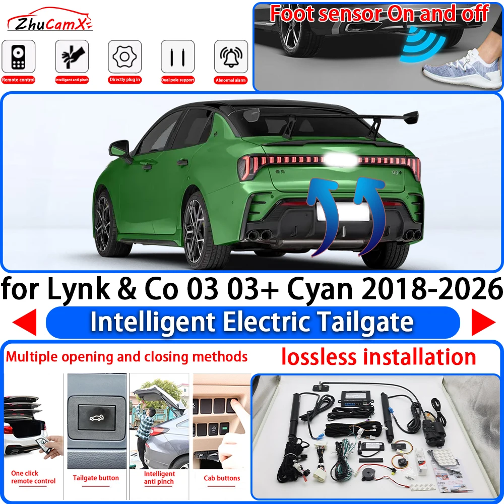 for Lynk & Co 03 03+ Cyan 2018-2026 OEM Power Liftgate Trunk Electric Suction Tailgate Intelligent Tail Gate Lift Strut System
for Lynk & Co 03 03+ Cyan 2018-2026 OEM Power Liftgate Trunk Electric Suction Tailgate Intelligent Tail Gate Lift Strut System