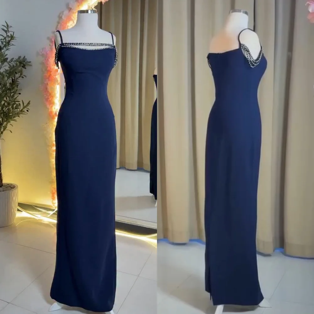Customized Retro Sexy Jersey Pleat Rhinestone Straight Spaghetti strap Long Dresses Bespoke Occasion Dresses Sizes Available
Customized Retro Sexy Jersey Pleat Rhinestone Straight Spaghetti strap Long Dresses Bespoke Occasion Dresses Sizes Available