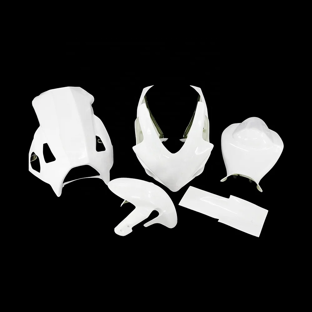 STLF Motorcycle Fiberglass Race Fairing Bodywork Kit for GSXR1000 2005 2006 With Race Tail White Gelcoat Fairing Kit 
STLF Motorcycle Fiberglass Race Fairing Bodywork Kit for GSXR1000 2005 2006 With Race Tail White Gelcoat Fairing Kit