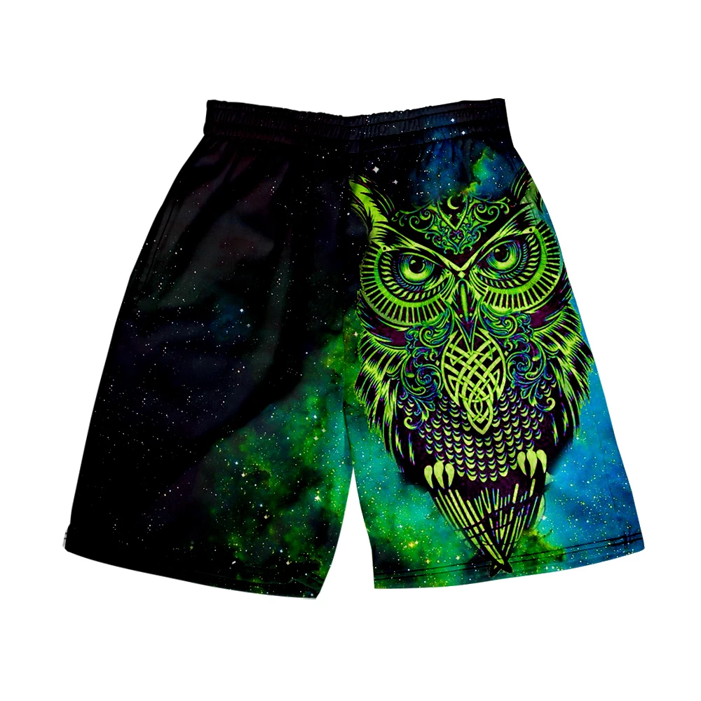 owl Beach Shorts Men's and women's clothing 3D digital printing casual shorts Fashion trend couple Pants
owl Beach Shorts Men's and women's clothing 3D digital printing casual shorts Fashion trend couple Pants