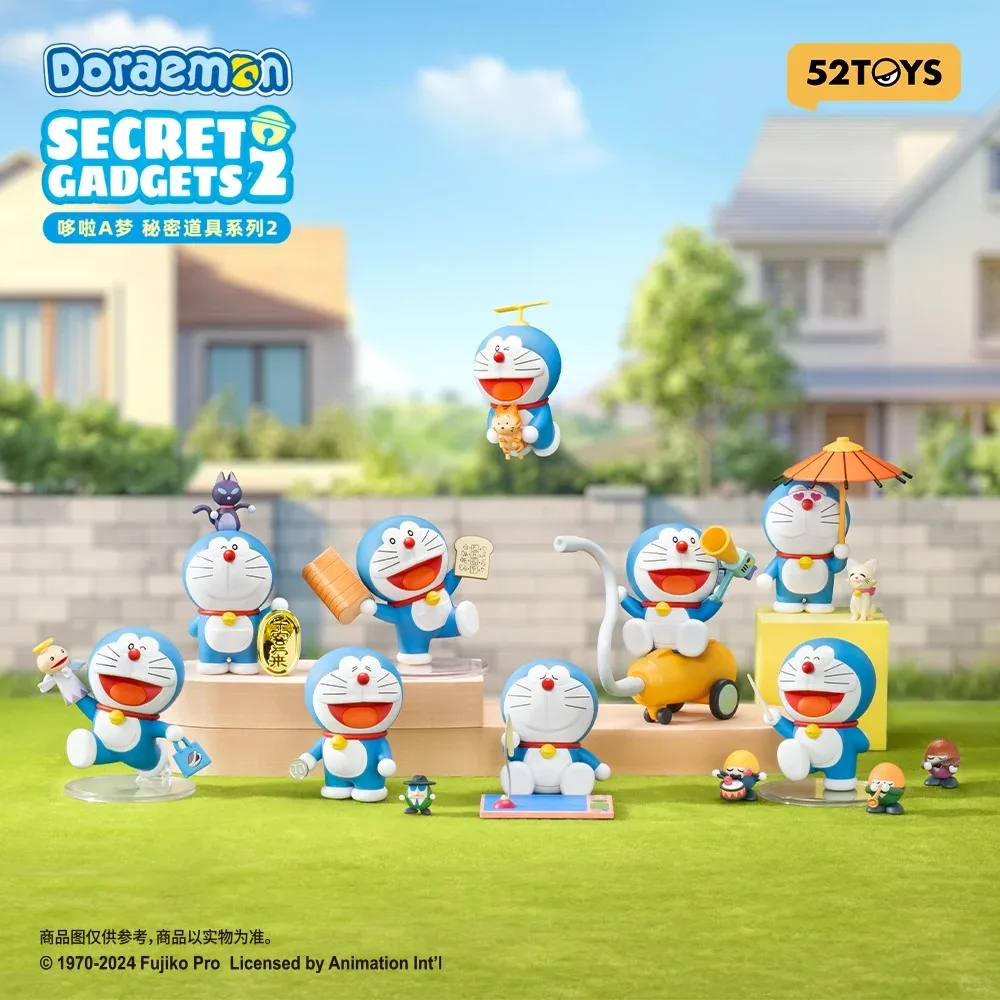 52toys Doraemon Secret Gadgets 2 Series Of Blind Box Hand-Made Toys Fashion Gifts Doll Ornaments Gift Collection
52toys Doraemon Secret Gadgets 2 Series Of Blind Box Hand-Made Toys Fashion Gifts Doll Ornaments Gift Collection