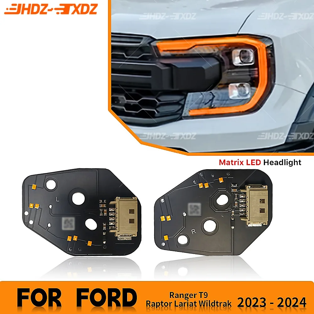 NEW DRL LED Boards Amber Lightsource For Ford Ranger T9 Raptor Lariat Wildtrak 23-25 Matrix LED Headlight Daytime Running Light
NEW DRL LED Boards Amber Lightsource For Ford Ranger T9 Raptor Lariat Wildtrak 23-25 Matrix LED Headlight Daytime Running Light
