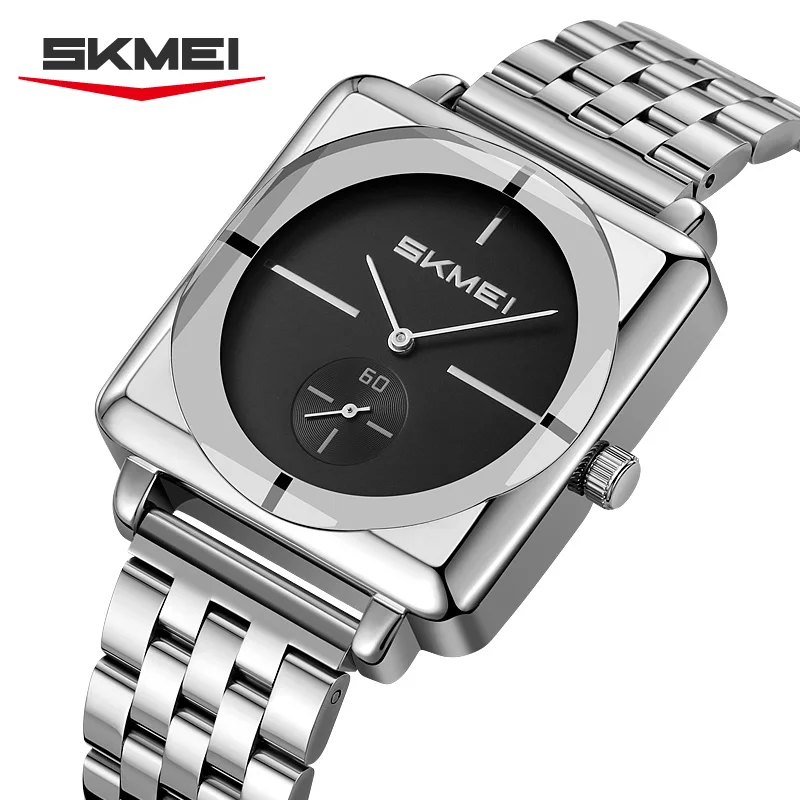 SKMEI 2413 Business Exquisite Quartz Men's Watch Square Texture Dial Fashion Date Time Steel Belt Men's Watch relógios masculino
SKMEI 2413 Business Exquisite Quartz Men's Watch Square Texture Dial Fashion Date Time Steel Belt Men's Watch relógios masculino