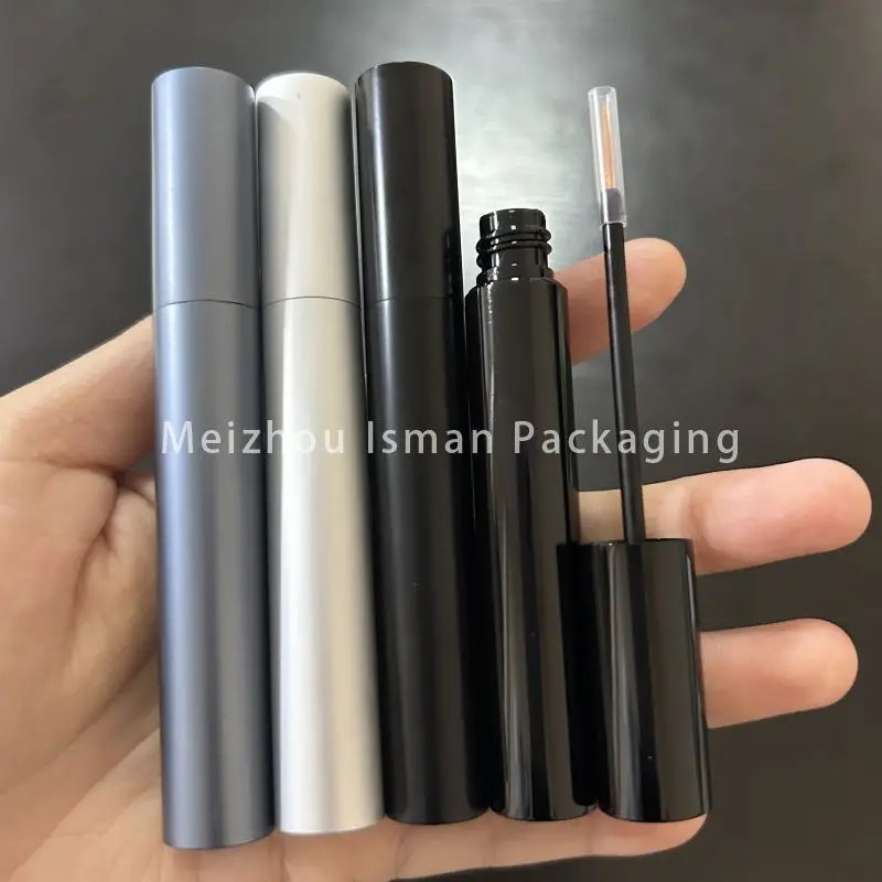 50Pcs High Quality 5ml round metal aluminum matte sliver black blue eyeliner container packaging eyelash bottle tube with wands
50Pcs High Quality 5ml round metal aluminum matte sliver black blue eyeliner container packaging eyelash bottle tube with wands