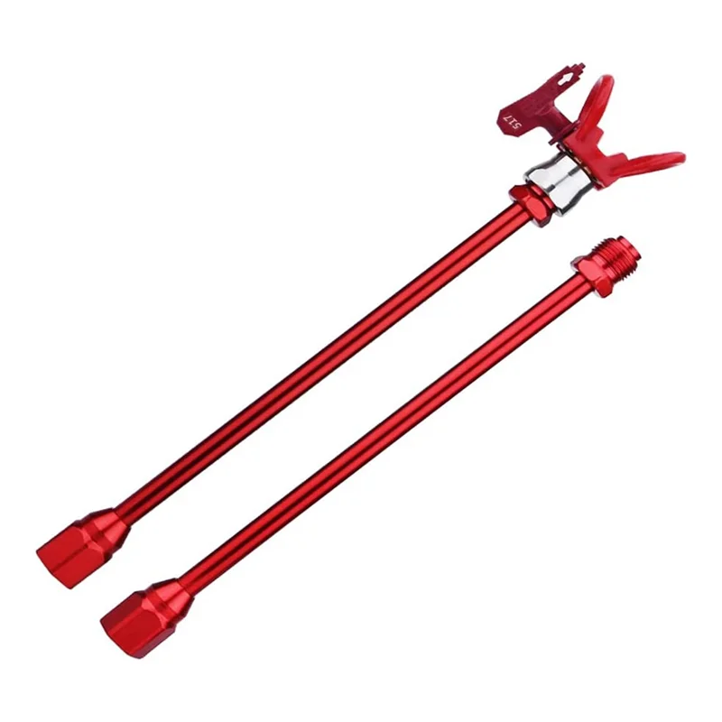 12 Inch (30 Cm) Spray Extension Rod+517 Nozzle+Nozzle Tip Protective Cover Replacement G7/8-14 for Airless SprayGun C
12 Inch (30 Cm) Spray Extension Rod+517 Nozzle+Nozzle Tip Protective Cover Replacement G7/8-14 for Airless SprayGun C