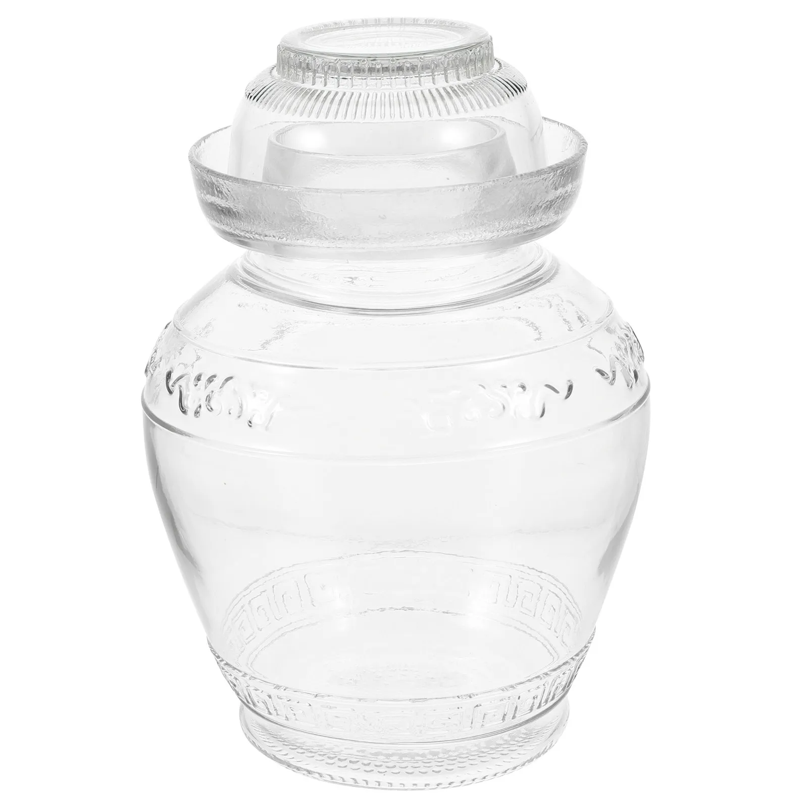 High Strength Thickened Glass Pickle Jar Sealed Moisture Proof Dust Proof Food Storage Jar for Pickling Vegetables Restaurant
High Strength Thickened Glass Pickle Jar Sealed Moisture Proof Dust Proof Food Storage Jar for Pickling Vegetables Restaurant
