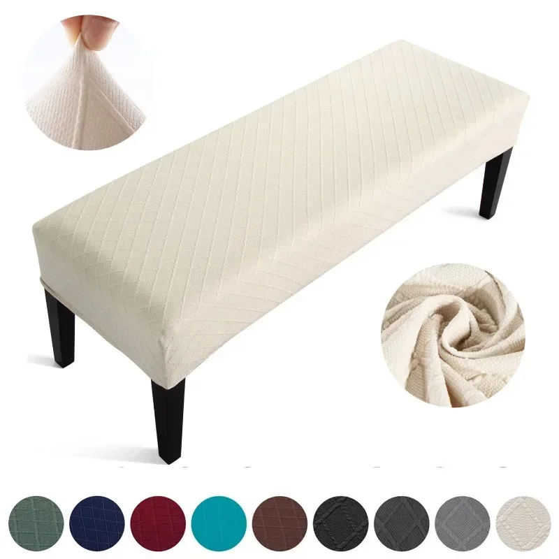 1PC Jacquard Stretch Bench Covers Elastic Slipcover Seat Protector Bench Seat Cushion Slipcover for Living Room Kitchen Bedroom
1PC Jacquard Stretch Bench Covers Elastic Slipcover Seat Protector Bench Seat Cushion Slipcover for Living Room Kitchen Bedroom