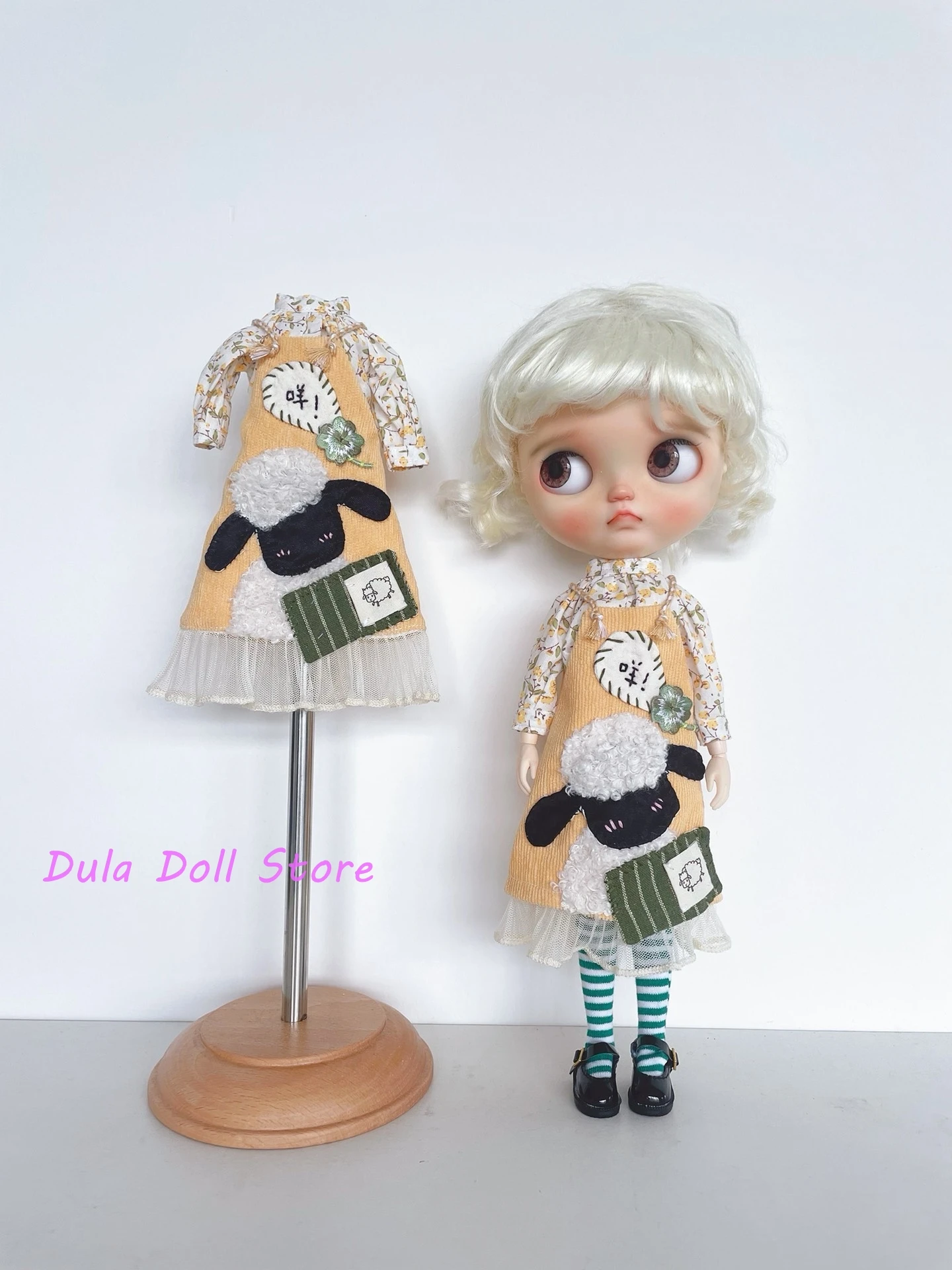 Одежда для кукол Dula, платье для сращивания ягненка, Blythe ob24 ob22 Azone Licca ICY JerryB 1/6, аксессуары для кукол Bjd
Одежда для кукол Dula, платье для сращивания ягненка, Blythe ob24 ob22 Azone Licca ICY JerryB 1/6, аксессуары для кукол Bjd