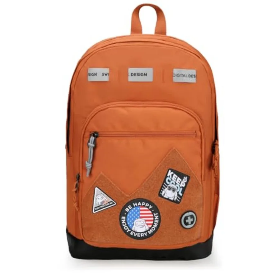 Design Big Student Laptop Backpack with Fun Personalized Patches For College Boy and Girl, Middle High School Teen Bookbag Cool
Design Big Student Laptop Backpack with Fun Personalized Patches For College Boy and Girl, Middle High School Teen Bookbag Cool