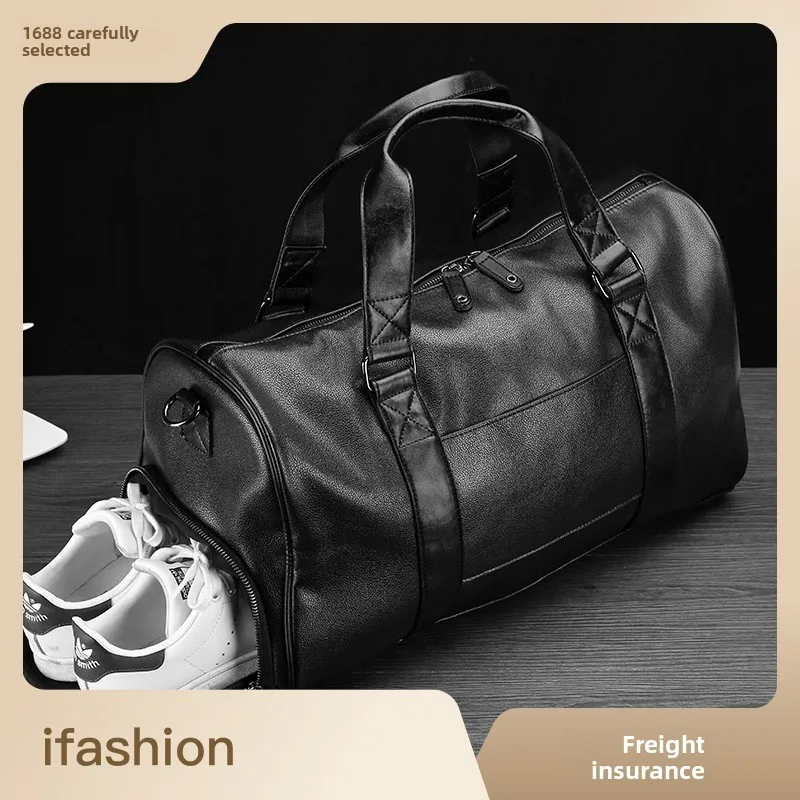 New Large Capacity Travel Bag with Shoe Compartment Men's Business Trip Handbag Sports Fitness Bag Single Shoulder Men's Bag
New Large Capacity Travel Bag with Shoe Compartment Men's Business Trip Handbag Sports Fitness Bag Single Shoulder Men's Bag
