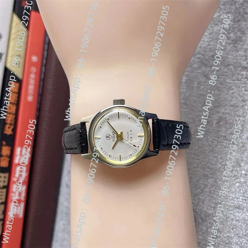 Shanghai-made Aijian Brand Classic Nostalgic Retro Manual Winding Mechanical Silver Small Dial Waterproof Steel Strap Women's
Shanghai-made Aijian Brand Classic Nostalgic Retro Manual Winding Mechanical Silver Small Dial Waterproof Steel Strap Women's