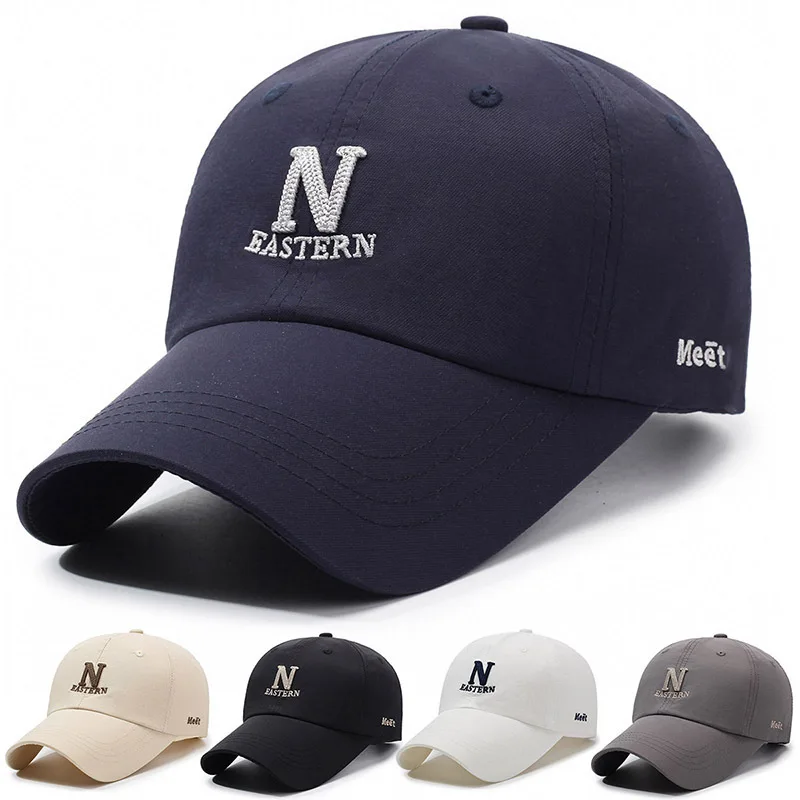 Korean Style Veratile Fahion N Letter Embroidered Baeball For Soft Top Workout Sport Cap Outdoor Sport Face Slimming Sun Hat
Korean Style Veratile Fahion N Letter Embroidered Baeball For Soft Top Workout Sport Cap Outdoor Sport Face Slimming Sun Hat
