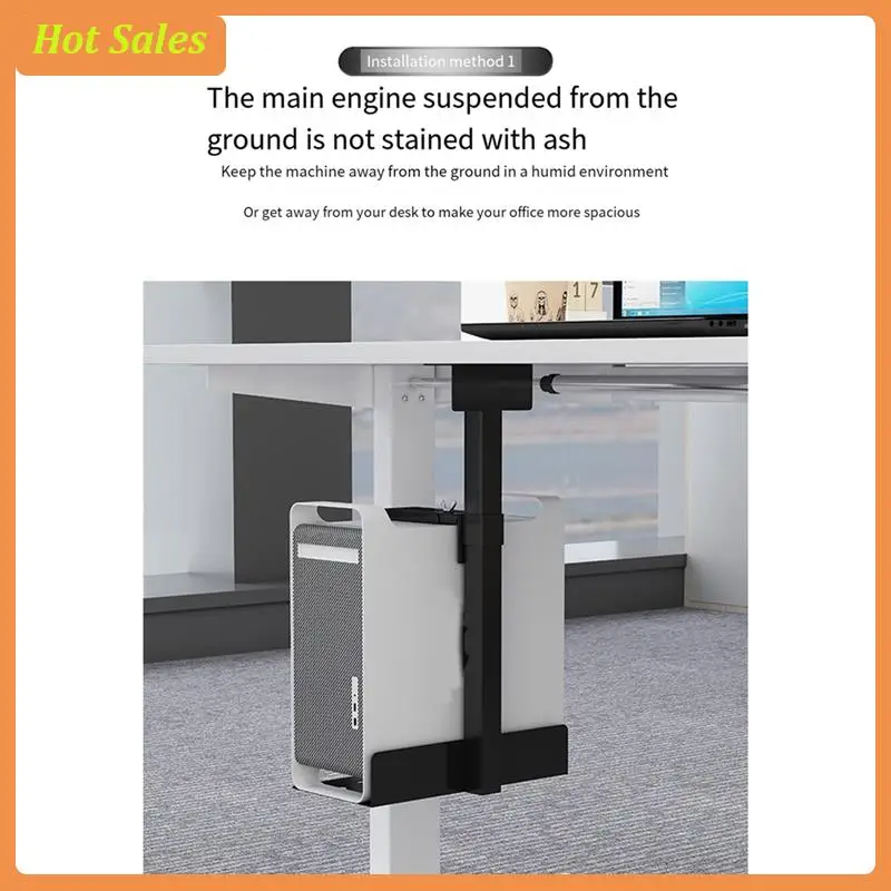 AA05 Universal PC Case Holder Adjustable Host Box Stand Versatile Under Desk Or Wall Side Mount, Cpu Stand Lift White
AA05 Universal PC Case Holder Adjustable Host Box Stand Versatile Under Desk Or Wall Side Mount, Cpu Stand Lift White