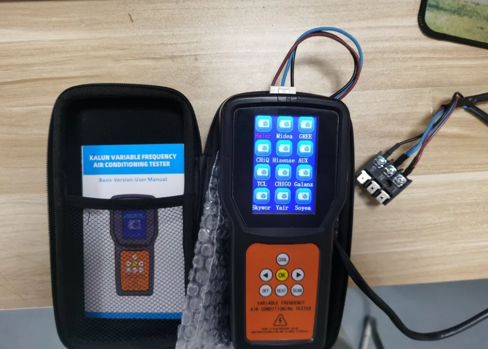 English version Multi-brand home and commercial inverter air conditioner detector Compressor fan maintenance maintenance test
English version Multi-brand home and commercial inverter air conditioner detector Compressor fan maintenance maintenance test