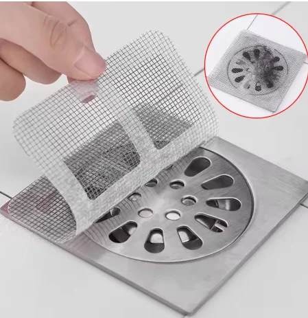 10pcs Practical Drainage Mesh Filter Stickers Effective Hair Blocking Anti-blocking Protector For Household Bathroom Sewer
10pcs Practical Drainage Mesh Filter Stickers Effective Hair Blocking Anti-blocking Protector For Household Bathroom Sewer