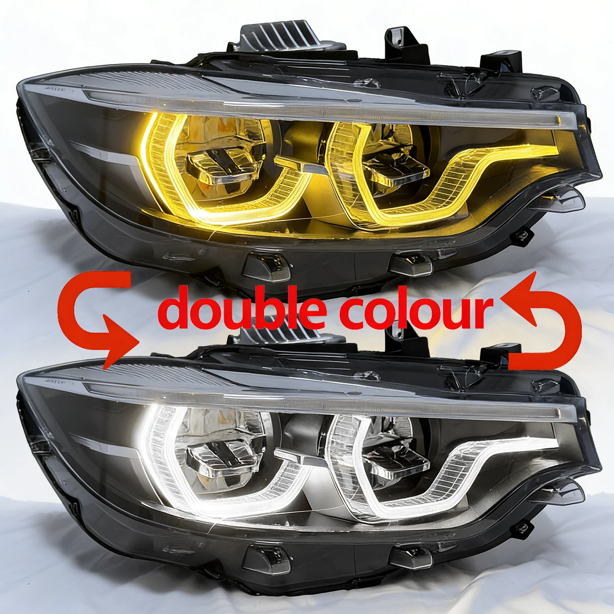 LED Headlight Assembly For BMW 4 Series F32 F33 F36 F82 F83 2013-2019 Switchback DRL Canbus Plug And Play Hi Lo Beam Replacement
LED Headlight Assembly For BMW 4 Series F32 F33 F36 F82 F83 2013-2019 Switchback DRL Canbus Plug And Play Hi Lo Beam Replacement