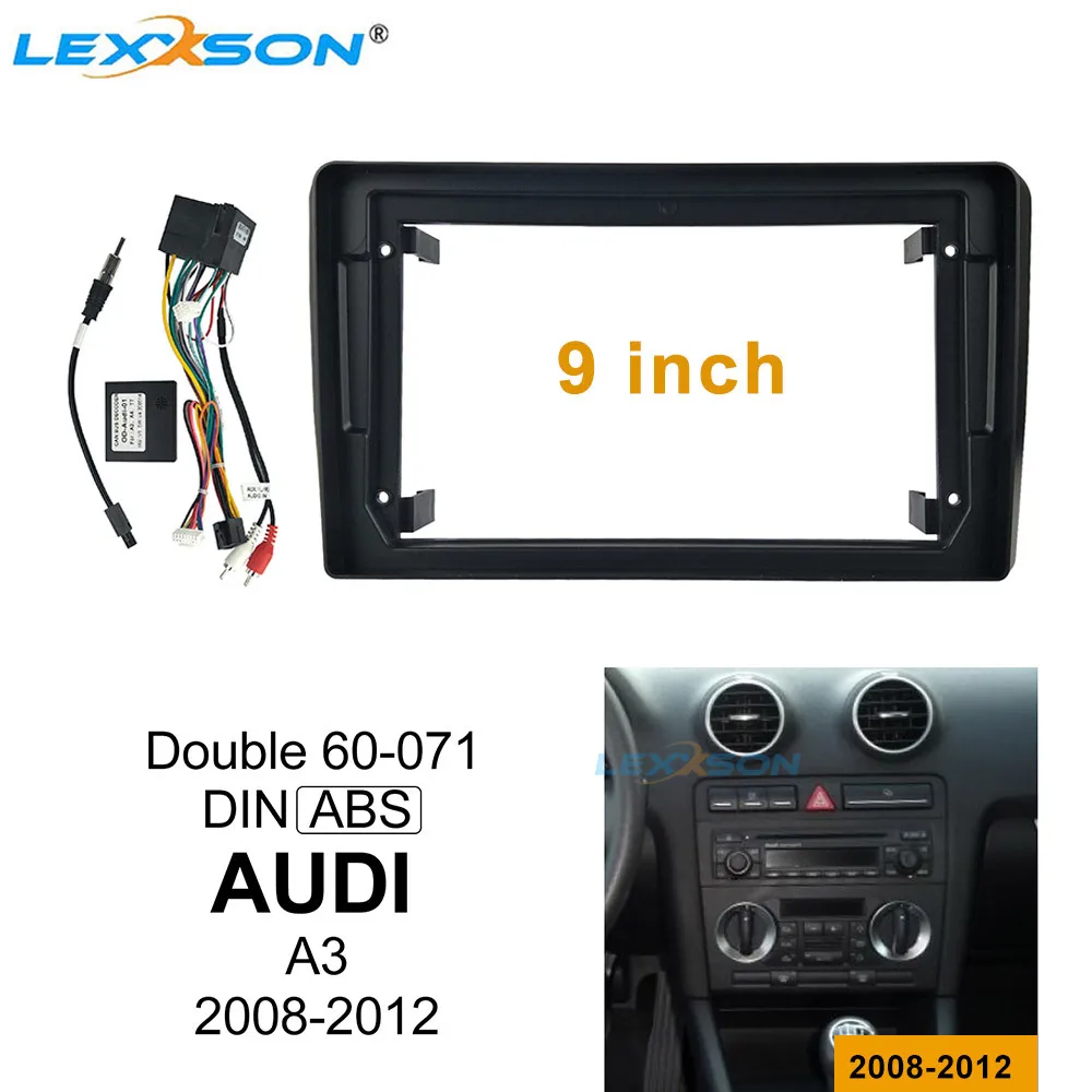 Автомобильная панель для AUDI A3 2008-2012, для 9-дюймовой стерео двойной Din автомобильной облицовки Dvd, рамка, аудио фитинг, адаптер, лицевая панель, приборная панель
Автомобильная панель для AUDI A3 2008-2012, для 9-дюймовой стерео двойной Din автомобильной облицовки Dvd, рамка, аудио фитинг, адаптер, лицевая панель, приборная панель