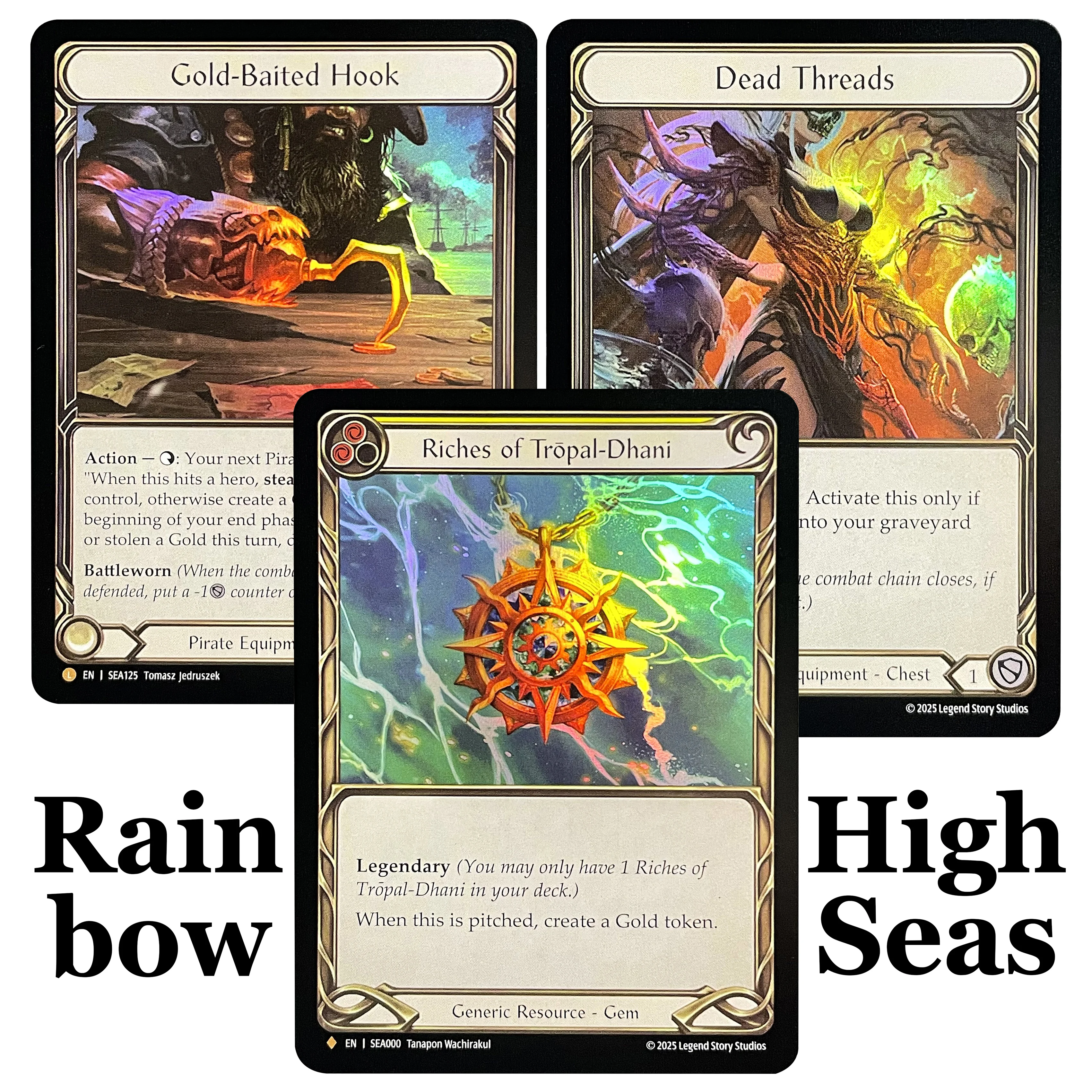 PROXY High Seas FAB Rainbow Foil Card Cogwerx Tinker Rings Palantir Aeronought Sealace Sarong TCG Entertainment Battles Game
PROXY High Seas FAB Rainbow Foil Card Cogwerx Tinker Rings Palantir Aeronought Sealace Sarong TCG Entertainment Battles Game
