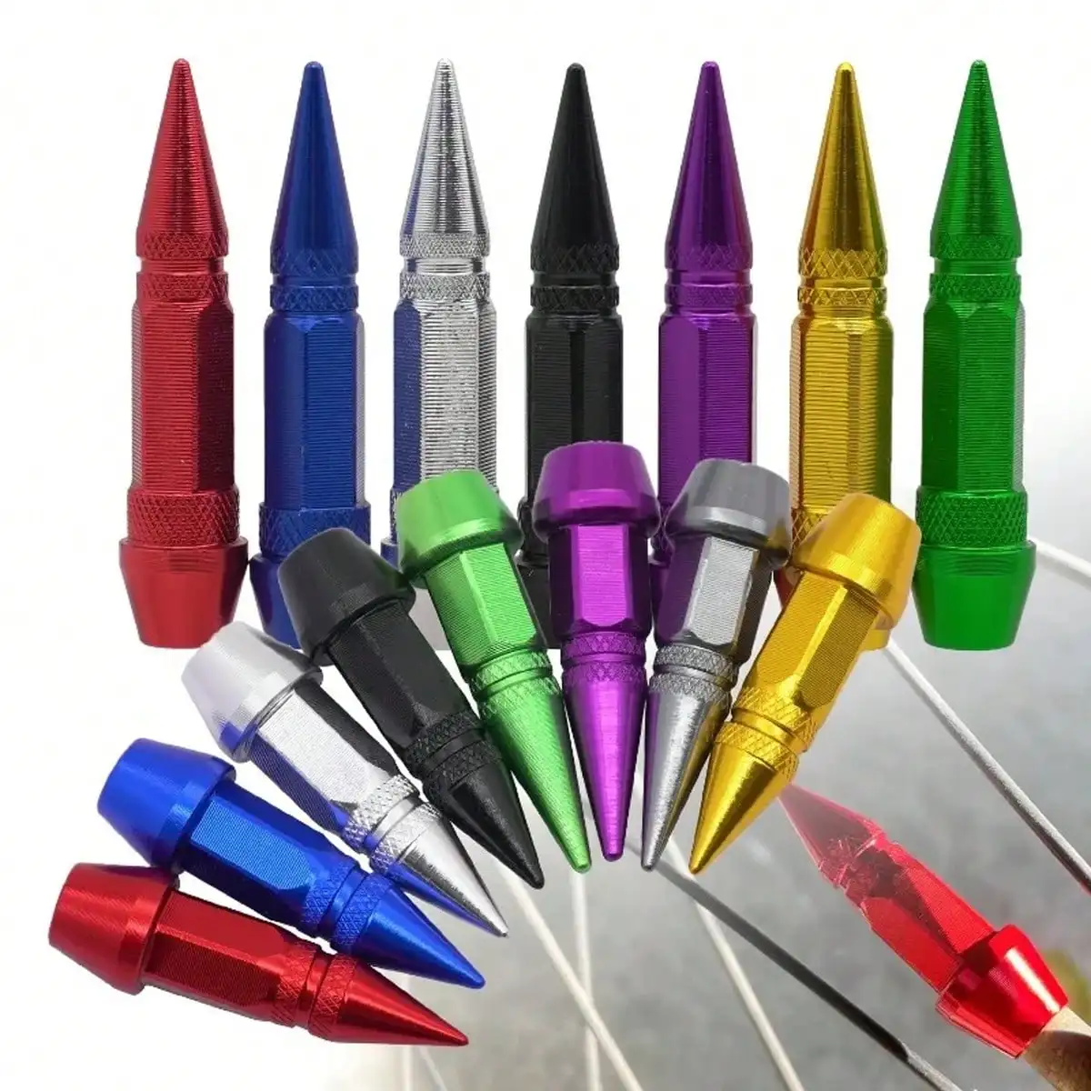 4 шт. алюминиевые колпачки для клапанов шин-универсальные для автомобилей, мотоциклов и велосипедов, прочный металлический аксессуар для обновления колес
4 шт. алюминиевые колпачки для клапанов шин-универсальные для автомобилей, мотоциклов и велосипедов, прочный металлический аксессуар для обновления колес