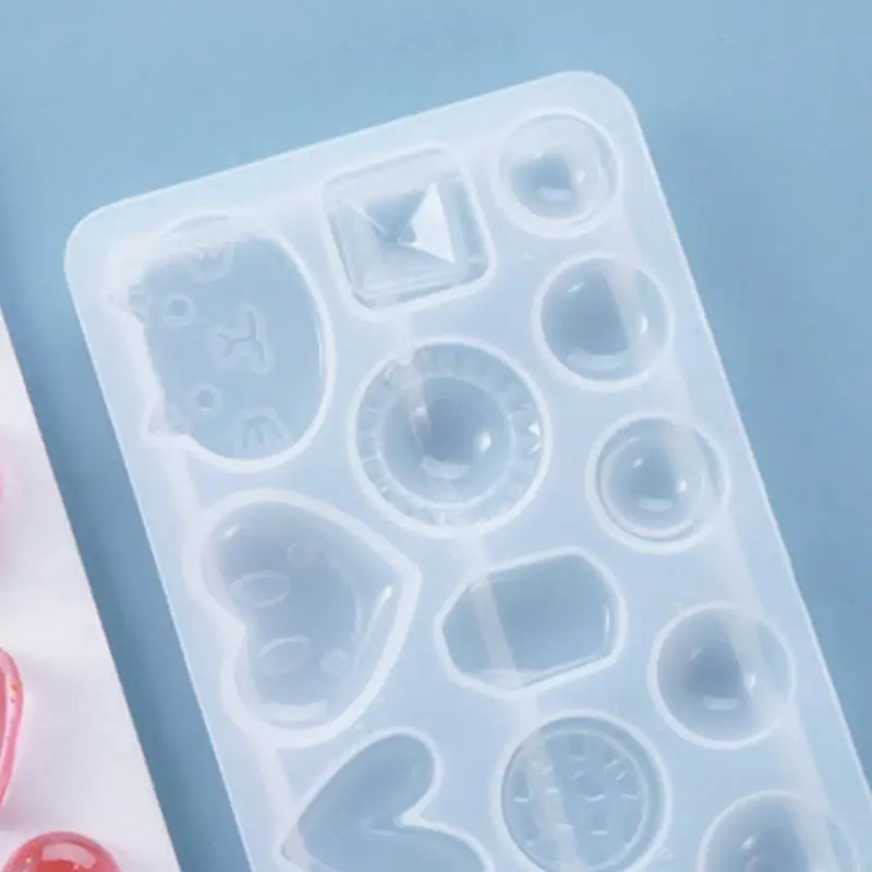 41XB Handmade DIY Earring Silicone Mold Eardrops Danglers UV Crystal Resin Epoxy Mold
41XB Handmade DIY Earring Silicone Mold Eardrops Danglers UV Crystal Resin Epoxy Mold