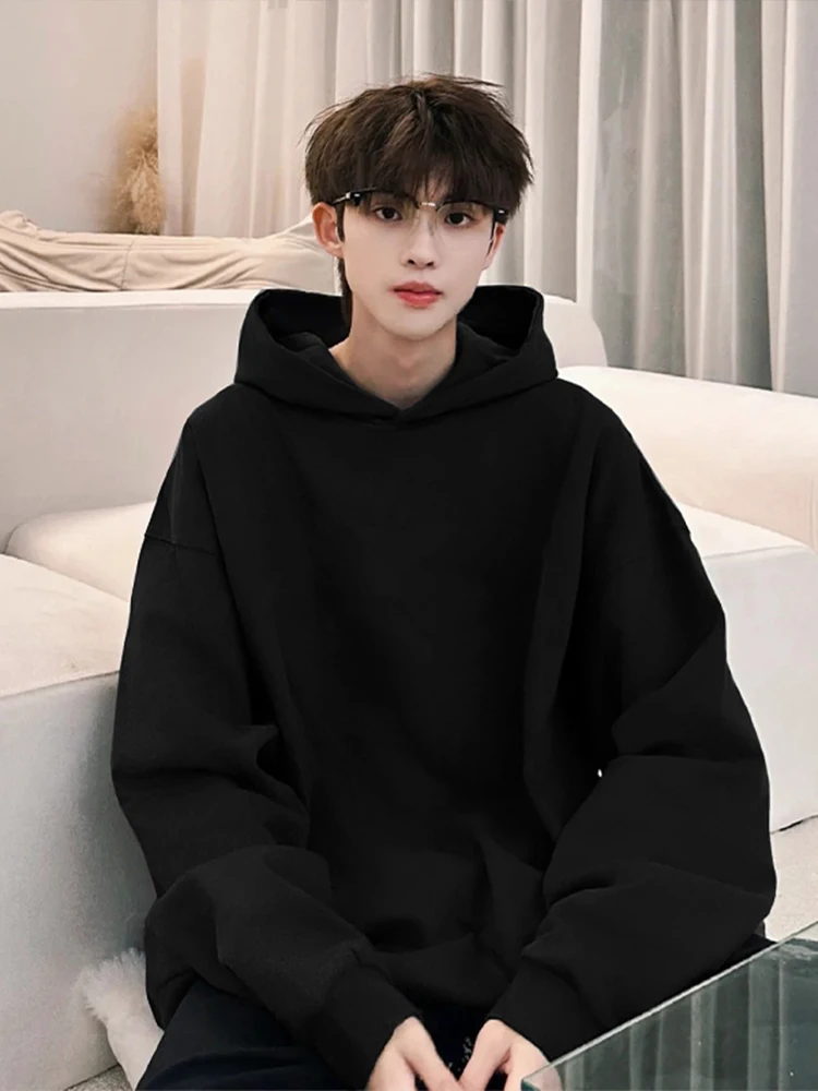 Oversize Fleece Lined Hoodie Men's Autumn Winter Youth Lazy American Heavyweight Hardwashed Jacket Loose Fit Long Sleeve
Oversize Fleece Lined Hoodie Men's Autumn Winter Youth Lazy American Heavyweight Hardwashed Jacket Loose Fit Long Sleeve