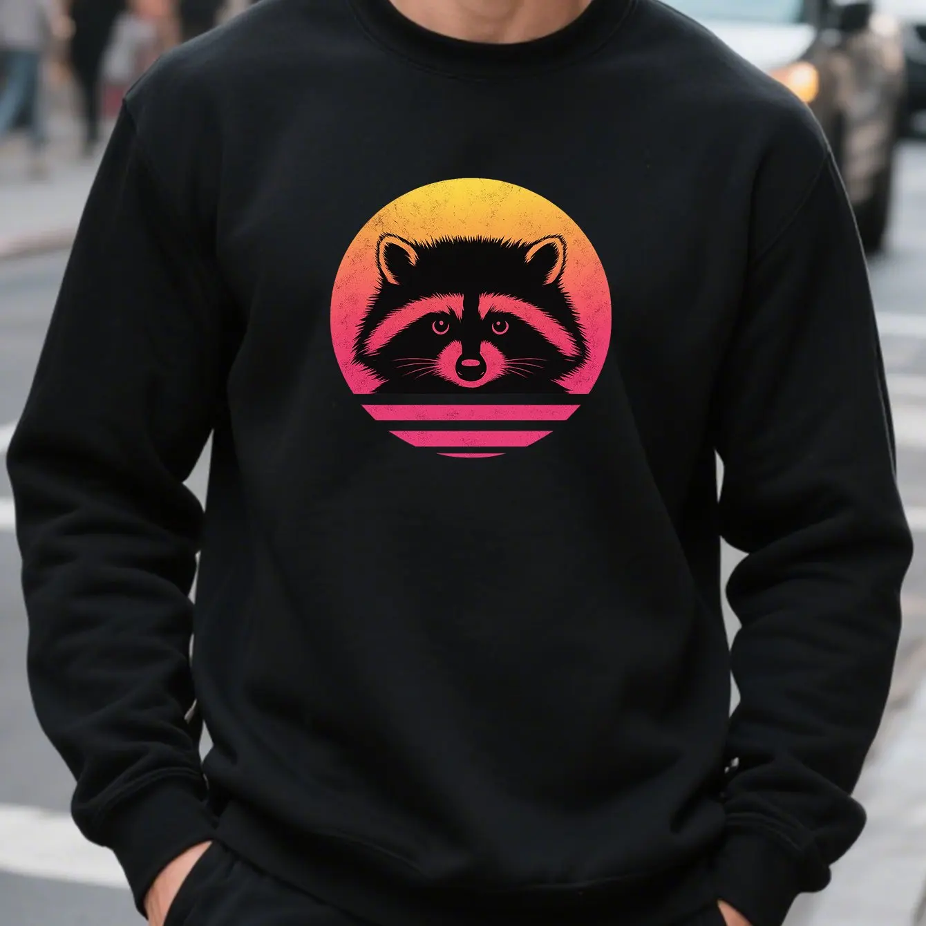 Raccoon Graphic Print Autumn and Winter Men's and Women's Sweatshirts Casual Loose Outdoor Street Sports Training Brand Fashion 
Raccoon Graphic Print Autumn and Winter Men's and Women's Sweatshirts Casual Loose Outdoor Street Sports Training Brand Fashion