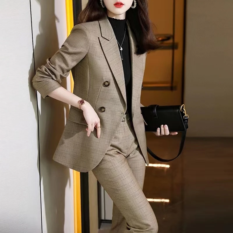 New Fall Women's Clothing 2023 High-End Custom Suit Leisure Suit Two-Piece Set 0830
New Fall Women's Clothing 2023 High-End Custom Suit Leisure Suit Two-Piece Set 0830