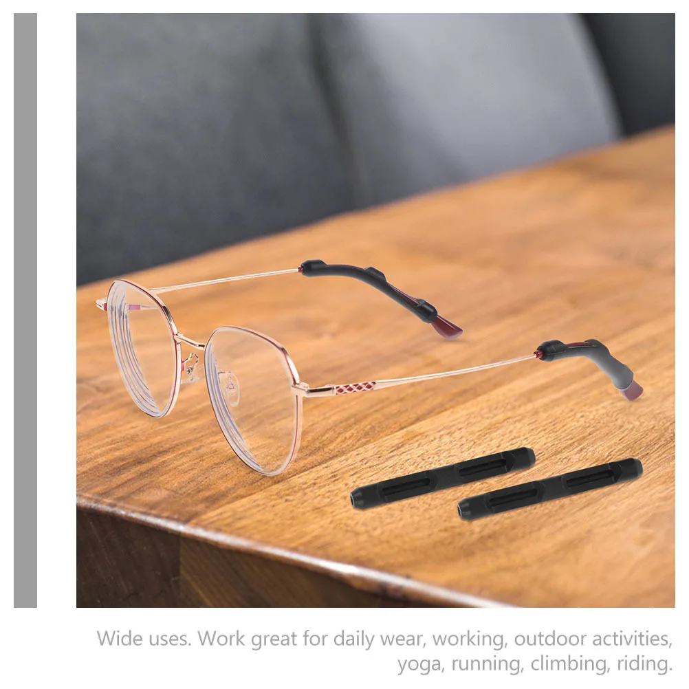 Silicone Eyeglass Ear Cushions Anti Skid Temple Sleeves Glasses Leg Covers Replacement Tips For Daily Wear Outdoor Sports 
Silicone Eyeglass Ear Cushions Anti Skid Temple Sleeves Glasses Leg Covers Replacement Tips For Daily Wear Outdoor Sports