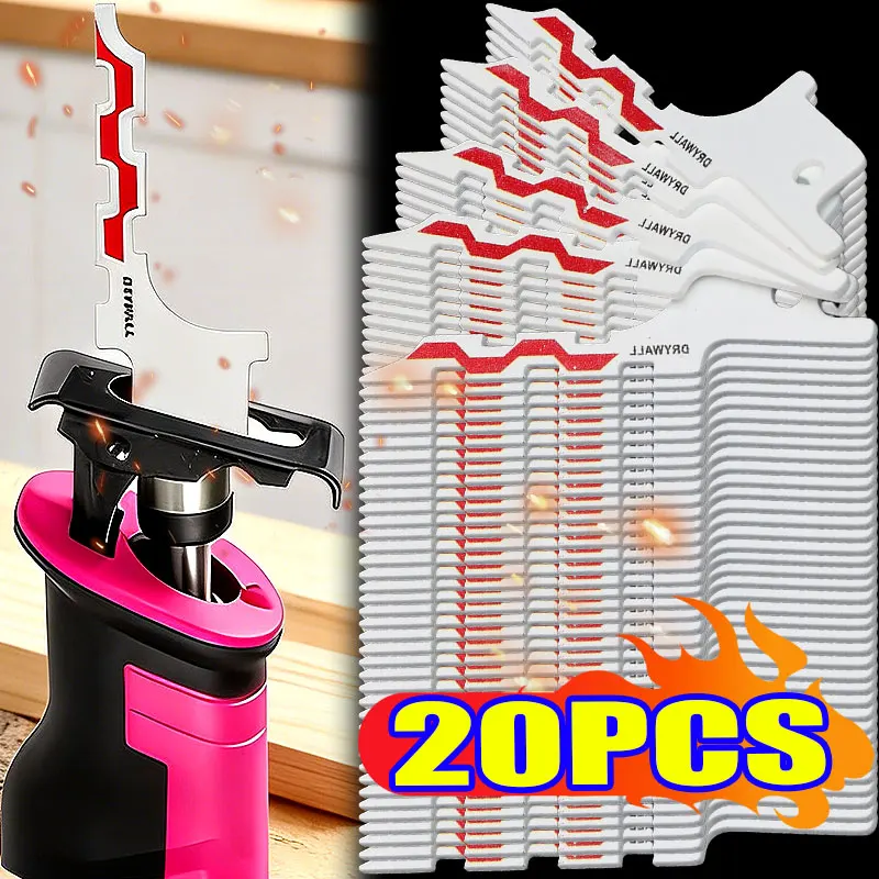 20-1PCS SK5 Mini Reciprocating Red White Saw Blade Drywall Reciprocating Saw Blade Wire Box Drywall Wood Access Sawzall Blades
20-1PCS SK5 Mini Reciprocating Red White Saw Blade Drywall Reciprocating Saw Blade Wire Box Drywall Wood Access Sawzall Blades