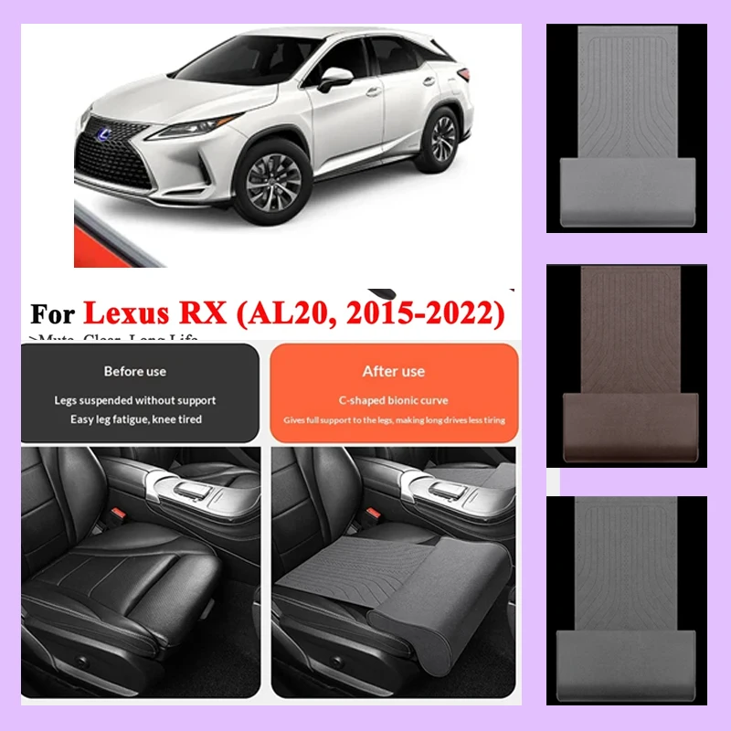 For Lexus RX RX200T RX300 RX450H 2015-2022 Car Seat Leg Support Extension Mat support pad Seat extension leg pad
For Lexus RX RX200T RX300 RX450H 2015-2022 Car Seat Leg Support Extension Mat support pad Seat extension leg pad