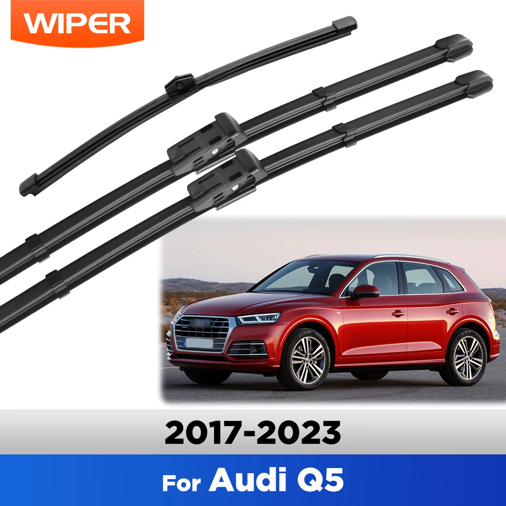 Для Audi Q5 2017-2023 2018 2019 2020 2021 2022 стеклоочиститель передние и задние щетки стеклоочистителя лобовое стекло щетки 24 "+ 20" + 14" 
Для Audi Q5 2017-2023 2018 2019 2020 2021 2022 стеклоочиститель передние и задние щетки стеклоочистителя лобовое стекло щетки 24 "+ 20" + 14"