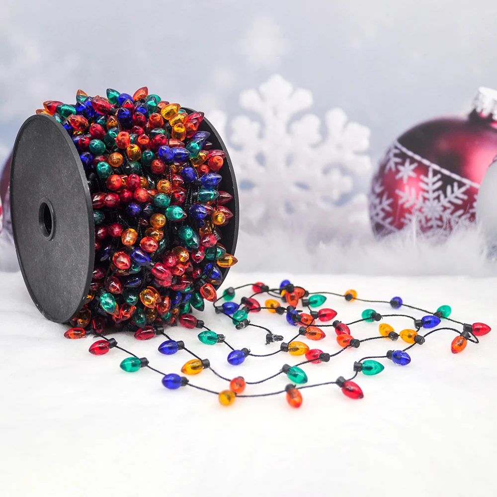 1/3/5Meters Christmas Garland DIY Small Bulbs String No Electricity Colorful Home Decorations Xmas Tree Ornaments Party Supplies
1/3/5Meters Christmas Garland DIY Small Bulbs String No Electricity Colorful Home Decorations Xmas Tree Ornaments Party Supplies