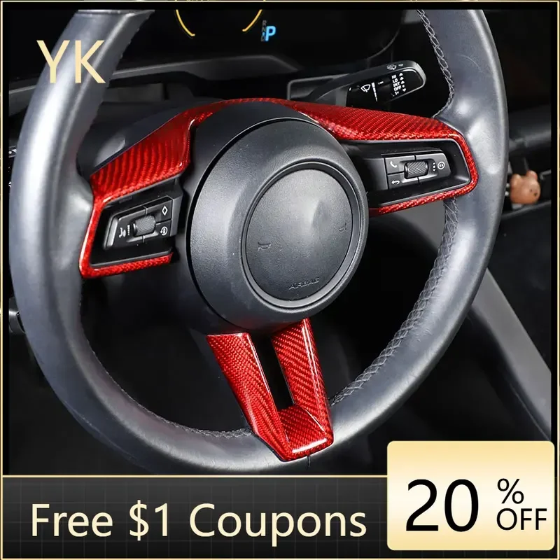 For Porsche MACAN 2022-2023 Real Carbon Fiber Car Steering Wheel Frame Cover Trim Interior Car Accessories
For Porsche MACAN 2022-2023 Real Carbon Fiber Car Steering Wheel Frame Cover Trim Interior Car Accessories